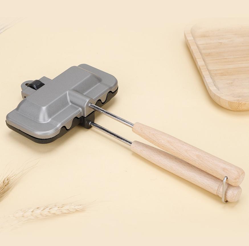 Dubbelzijdige Sandwichbakpan – Aluminium Antiaanbaklaag voor Snel Bakken – 30,5 cm