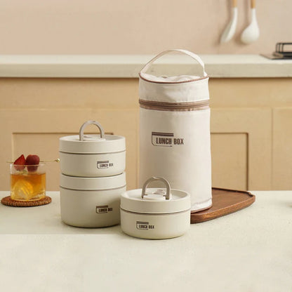 Geïsoleerde Lunchbox met Vacuümtechnologie – Houdt Eten Tot 4 Uur Warm – Lekvrij RVS Ontwerp – Ideaal voor School en Werk