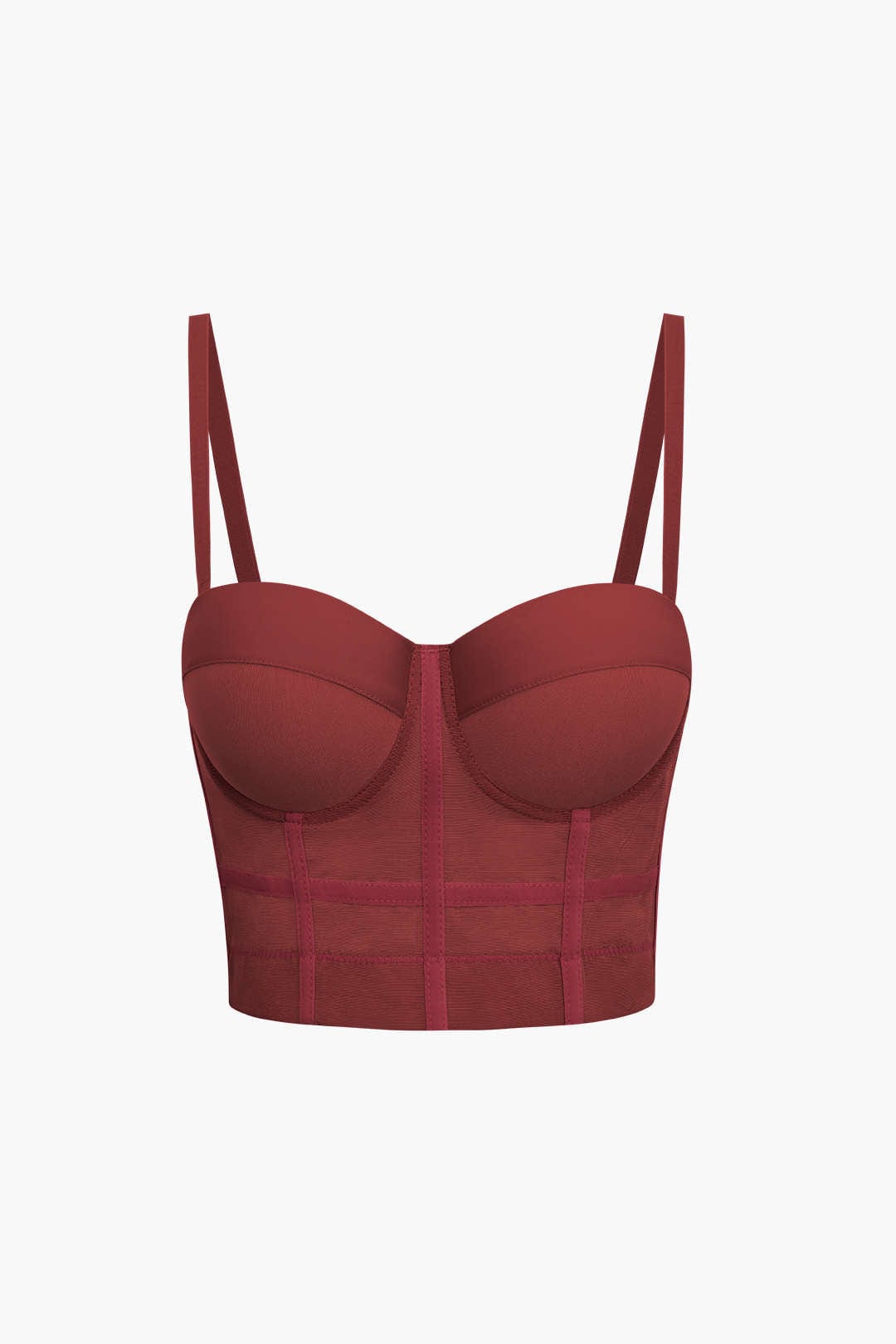 Bh-top met Beugelcups en Mesh voor Vrouw