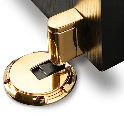 Deurstopper Vloer Push Lock Zinklegering Mechanisch RVS Design