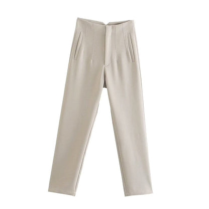 Hoge Broek Comfortabel en Stijlvol voor Dames