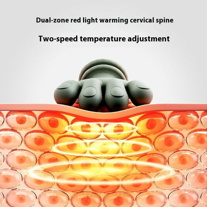 Nekmassageapparaat met Warmtefunctie en 4D Kneedsysteem | Draadloos Oplaadbaar