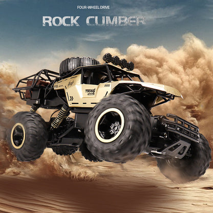 RC Monster Truck 6-Wiels Offroad met 2.4 GHz Afstandsbediening – Snelheid tot 52 km/u – Inclusief 2 Accu's voor Kinderen en RC-Fans