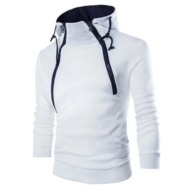 Zachte Sweatshirt Hoodie met Hoge Hals Comfortabel