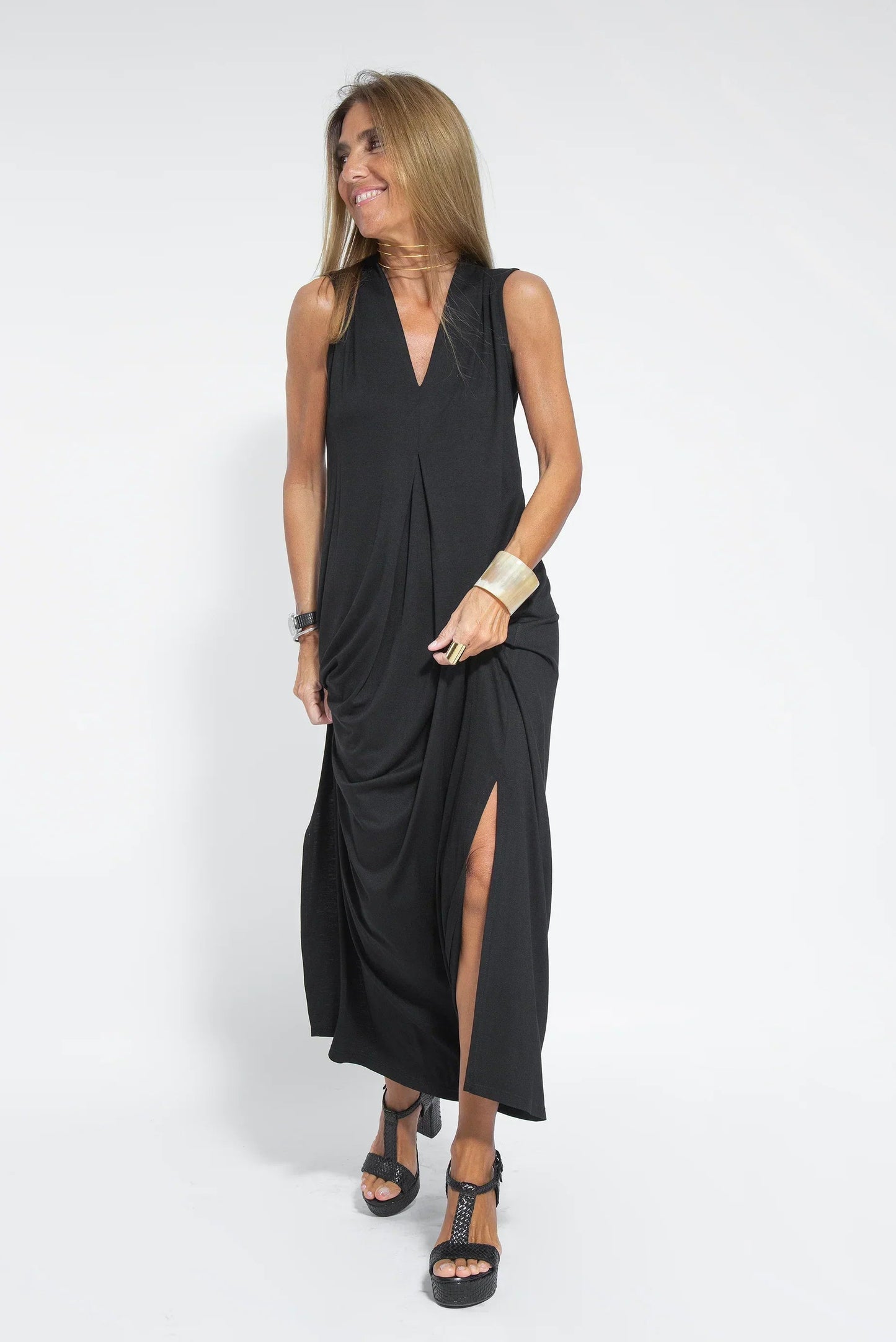 Vrouwen Jurk en Gilet Set Strakke Pasvorm
