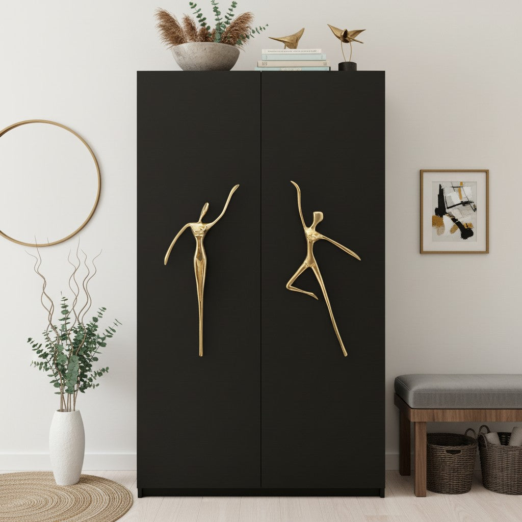 Minimalistische Kastgreep - Messing Zilver Roze - Scandinavisch Design Meubels