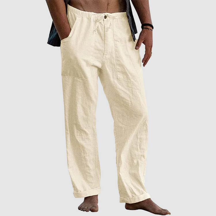 Linnen Broek Heren Casual Zomermodel