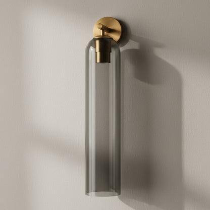 Glazen Wandlamp met Gouden of Zwarte Armatuur – Moderne Verlichtingstoevoeging