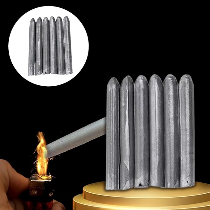 Aluminium Lasstaafset (10 Stuks) – Repareer Metalen Oppervlakken met Aansteker of Brander