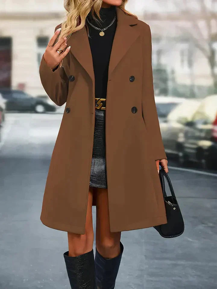Dames Trenchcoat Waterdicht en Stijlvol Klassiek