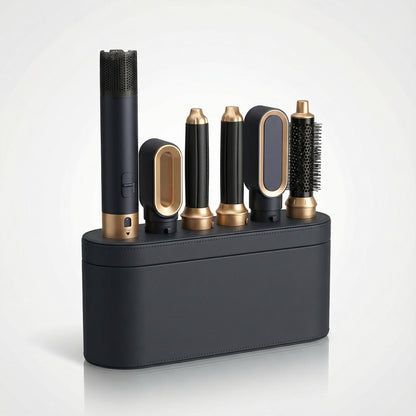 Haarstyler 5-in-1 1000W Ionen-Technologie Multifunctioneel Föhnen Stylen Krullen
