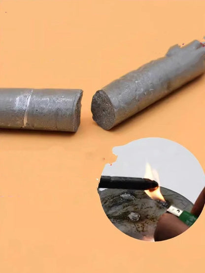 Aluminium Lasstaafset (10 Stuks) – Repareer Metalen Oppervlakken met Aansteker of Brander