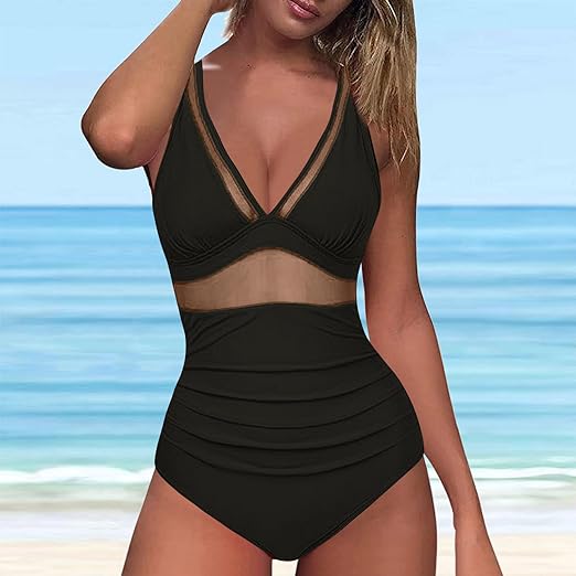 Dames Badpak Eendelig Zwemkleding Strandmode