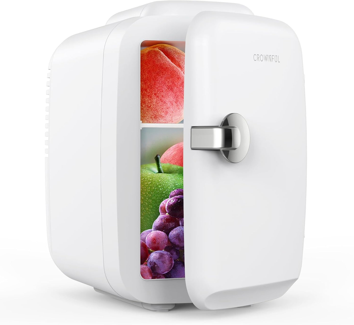 Compacte Mini Koelkast 4L Koel- & Warmfunctie Slaapkamer Kantoor Draagbaar AC/DC Energiezuinig Thuis Auto