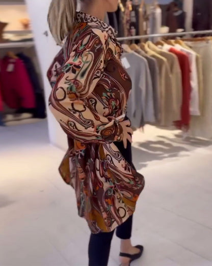Vrouwelijke Overshirt Lange Mouw