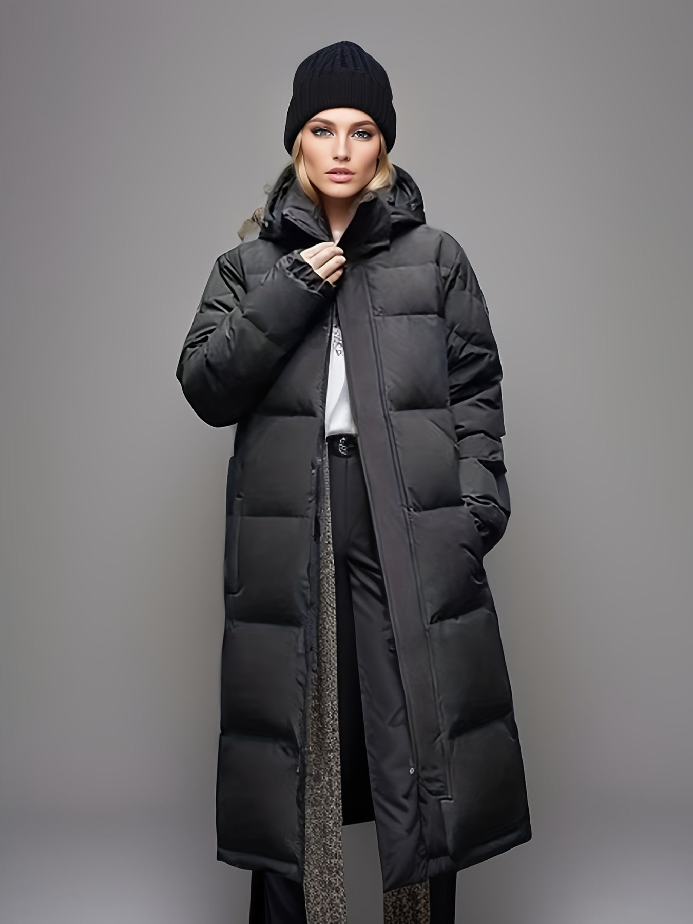 Dames Winterparka Lang Warm en Waterdicht - StudioMarella