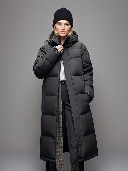 Dames Winterparka Lang Warm en Waterdicht - StudioMarella