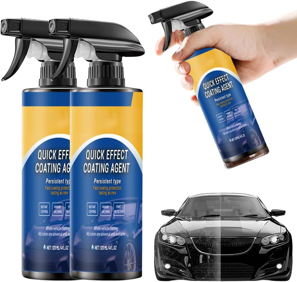 Nano Krasverwijderaar Spray Auto 100ml met Spons en Microvezeldoek Beschermende Coating Autoverzorging