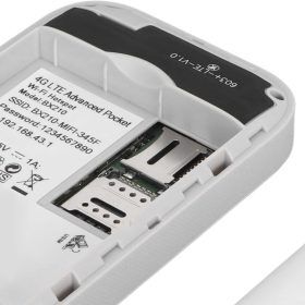 Draagbare 5G WiFi Router – Veilige Mobiele Internetverbinding voor Camper, Caravan en Reizen | 10 Apparaten | 150 Mbps