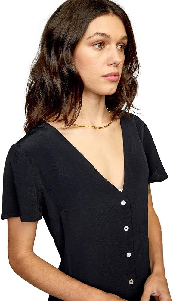 Elegante Geweven Jurk voor Vrouwen Avery Stijl