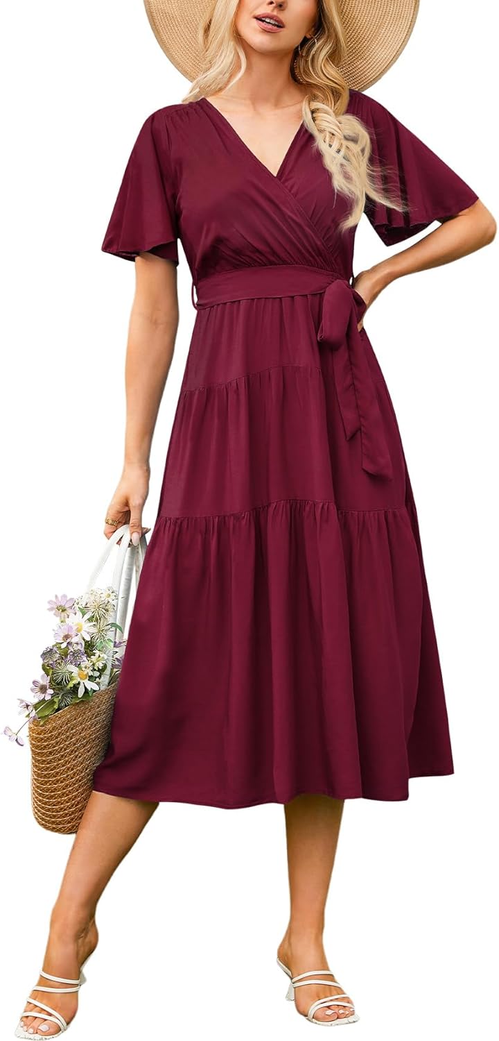 Zomerjurk Dames Bloemenprint Jurk Maxi Mousseline