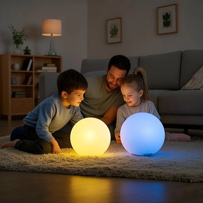 Draadloze LED bol lamp voor binnen en buiten, waterdicht en oplaadbaar