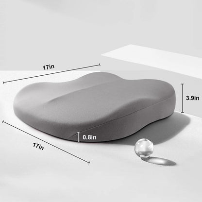 Verhogend Autokussen voor Volwassenen – Ergonomisch Memory Foam Zitverhoger met Antislip