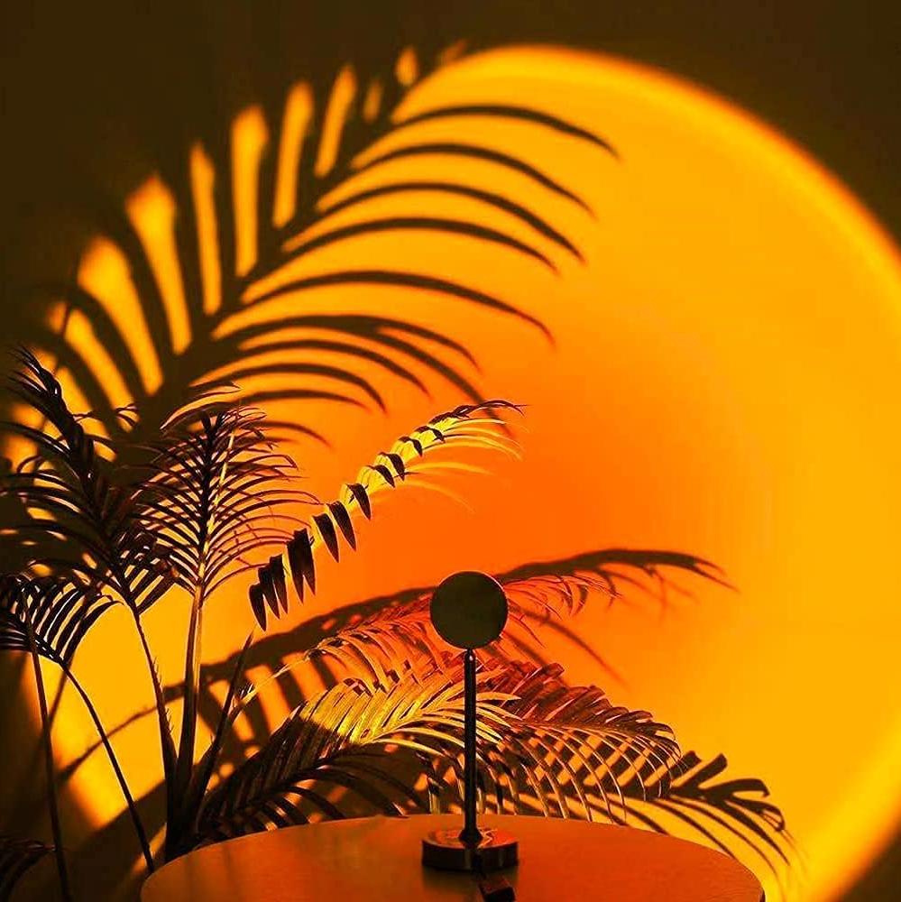 Sunset Lamp Projector LED 360 Graden Sfeerlicht Zonsondergang Lamp Kamer