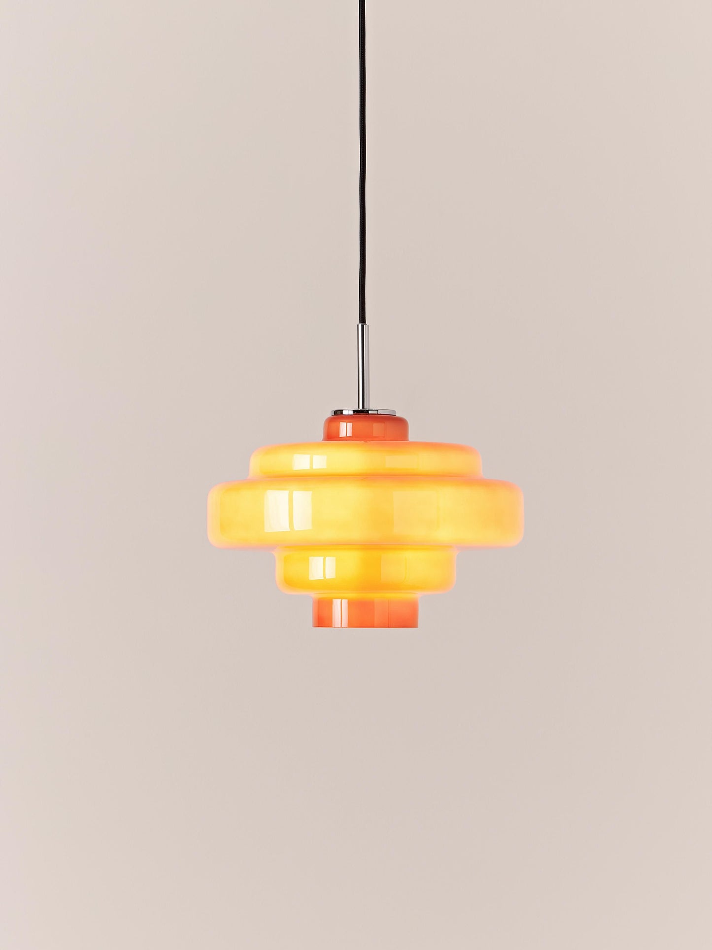 Gekleurde Glazen Hanglamp met Verstelbare Ophanging – Moderne Lichtpunt voor Eetkamer Keuken Woonkamer