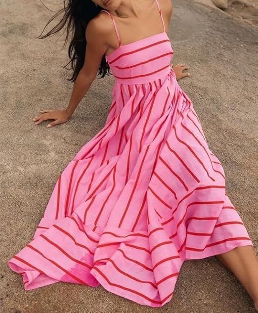 Dames Maxi-jurk Comfortabele Pasvorm - StudioMarella