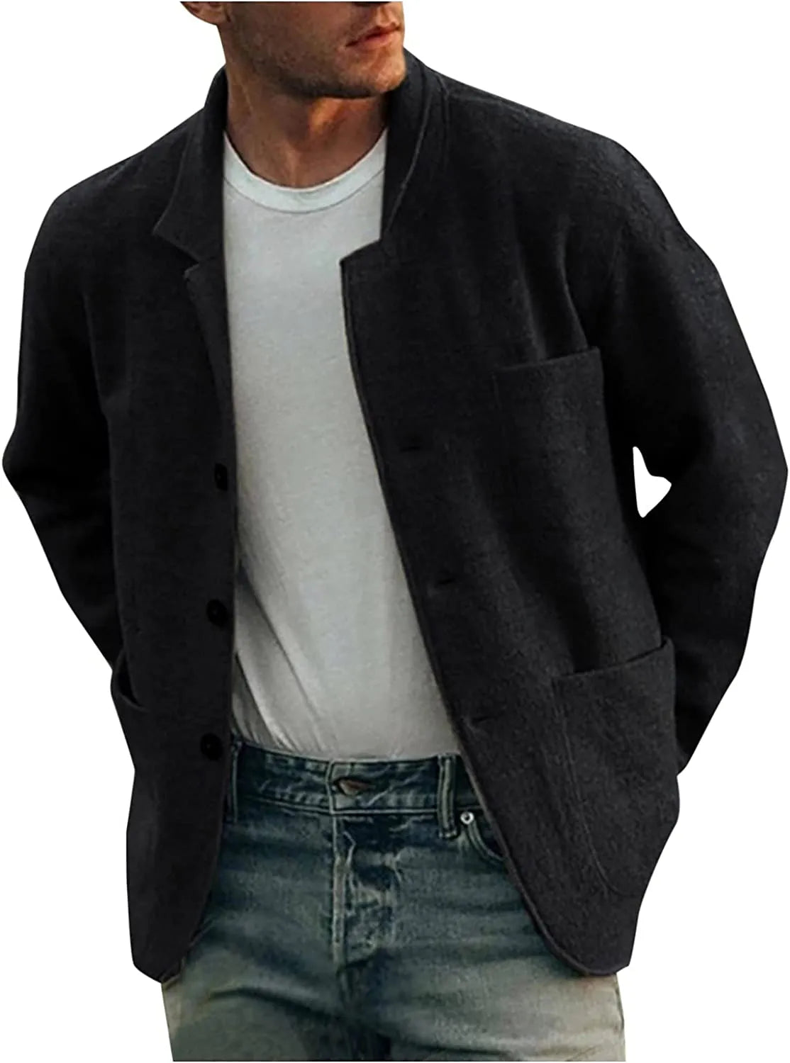 Heren Blazer Jack Modern Streetwear Stijl