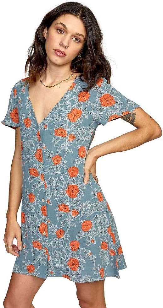 Elegante Geweven Jurk voor Vrouwen Avery Stijl