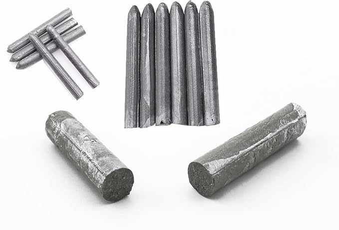 Aluminium Lasstaafset (10 Stuks) – Repareer Metalen Oppervlakken met Aansteker of Brander