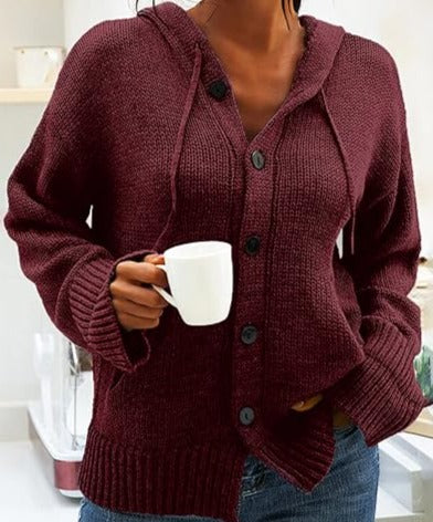 Waterdichte Parka Jas met Capuchon Lange Leren Look