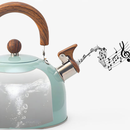 Fluitketel voor Inductie 2,5L – Elegante RVS Waterketel met Veilig Handvat