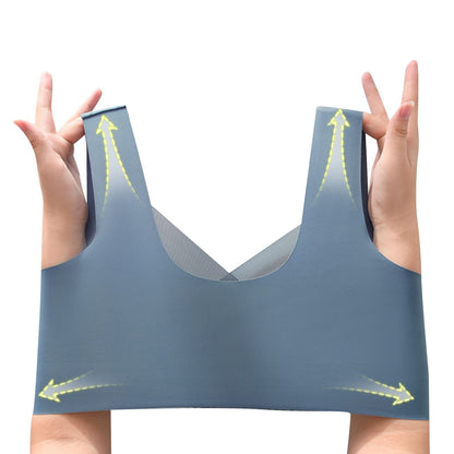 Push-up BH met Kant Draadloos Beugelloos Ondersteunend Comfortabel Ademend Stretch Dames Lingerie Elastisch