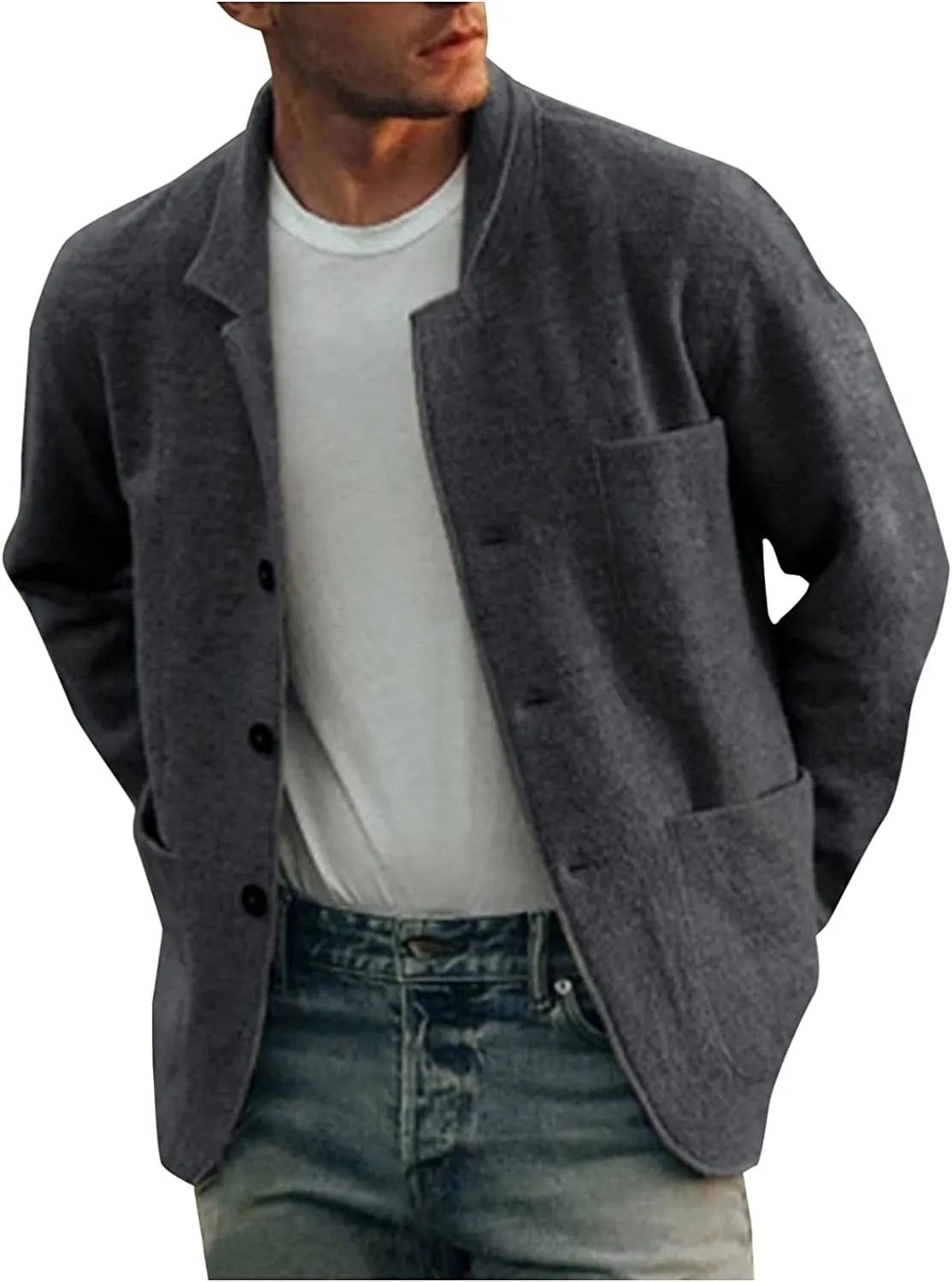 Heren Blazer Jack Modern Streetwear Stijl