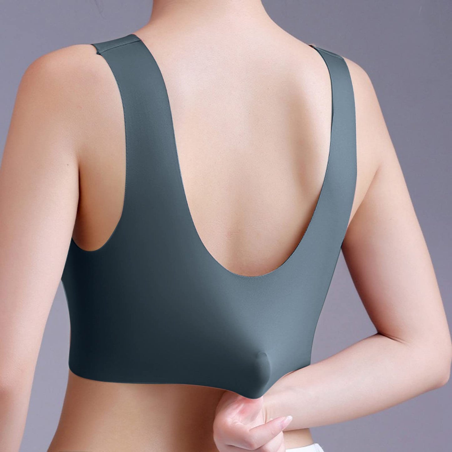 Push-up BH met Kant Draadloos Beugelloos Ondersteunend Comfortabel Ademend Stretch Dames Lingerie Elastisch