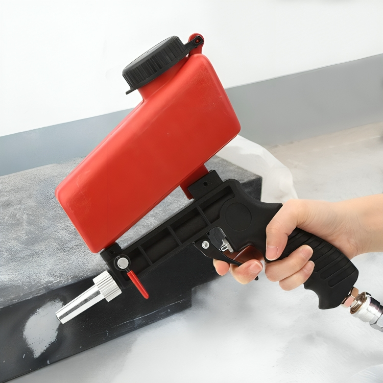 Zandstraalpistool Pneumatisch 90PSI 6.5mm Nozzle 21LBS Beker Metaal Reiniging