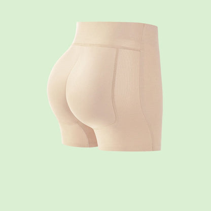 Corrigerende Shapewear Shorts met Push-Up Effect en Hoge Taille voor Bilvergroting