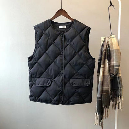 Dames Bodywarmer Gewatteerd Warme Jas