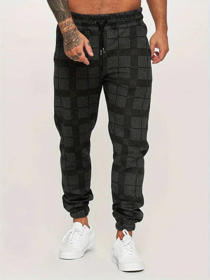 Joggingbroek Zacht Geruit Comfortabele Sportbroek - StudioMarella