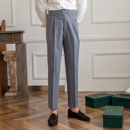 Heren Broek Casual Met Gesp voor Alledaagse Dracht