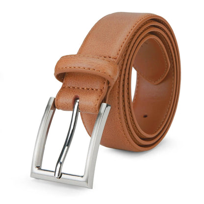 Leren Riem met Klassieke Gespsluiting voor Mannen en Vrouwen – Premium Kwaliteit in 7 Kleuren