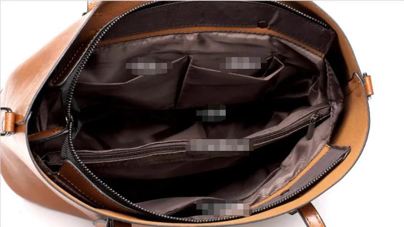 Lederen Schouder tas Vintage Stijl