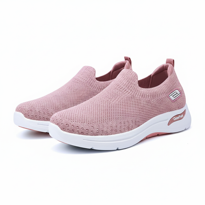 Dames Comfortschoenen Orthopedisch Slip-on Zacht Leer - StudioMarella