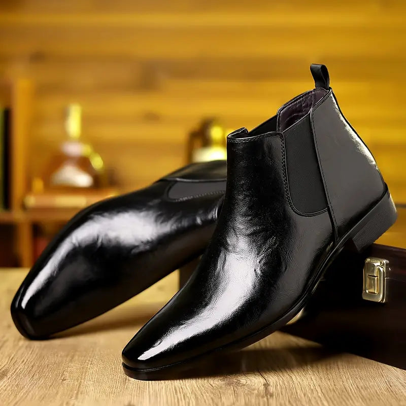 Elegante Leren Laarzen voor Mannen
