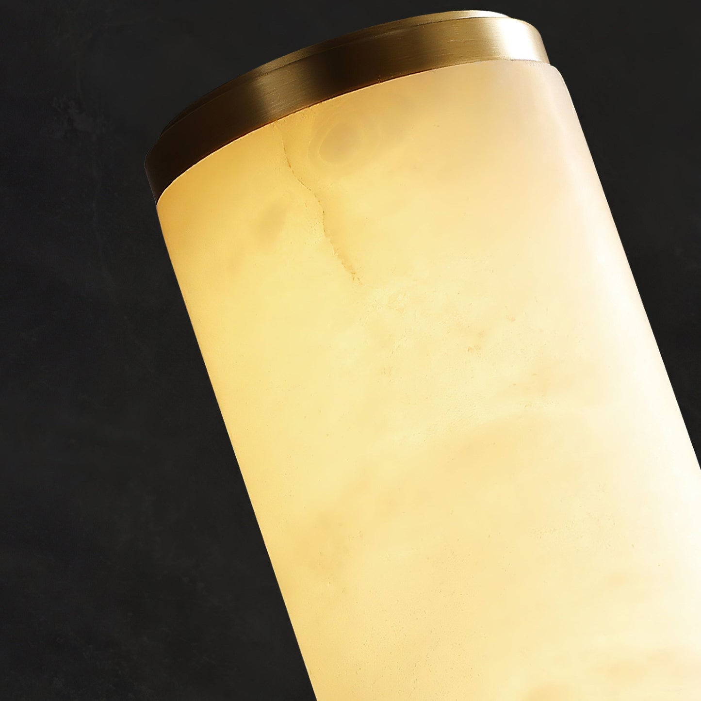 Wandlamp Marmerlook Koper LED 1 Licht Minimalistisch Modern Design