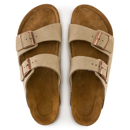 Comfortsandalen Unisex Suède Met Extra Ondersteuning