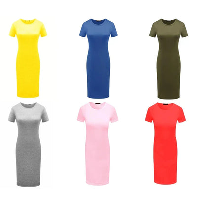 Zomerjurk Korte Slim Fit DameJurk